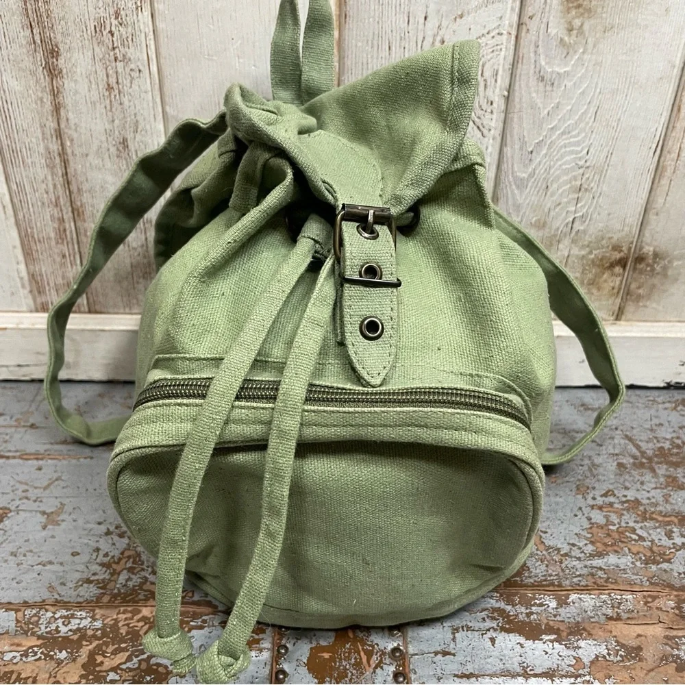 Small Canvas Backpack